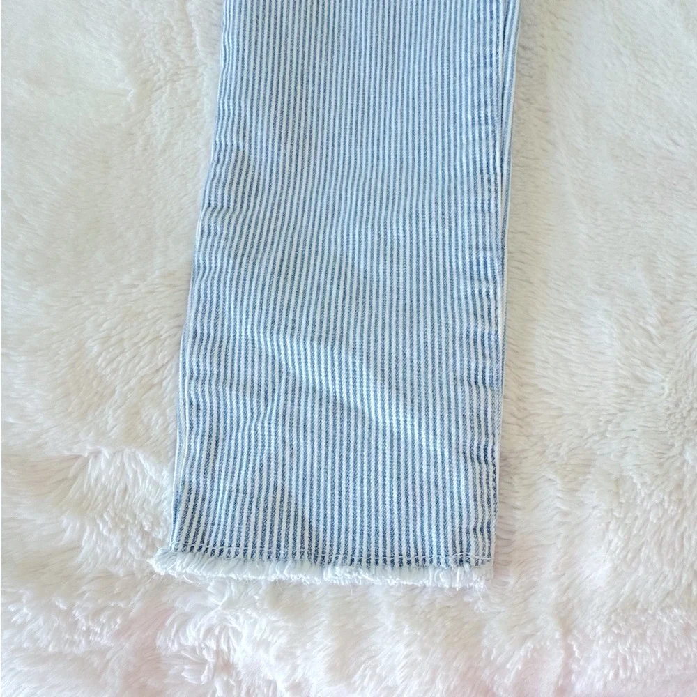 GAP Girls Straight-Leg raw hem legging Jeans lace up, 10, 140cm